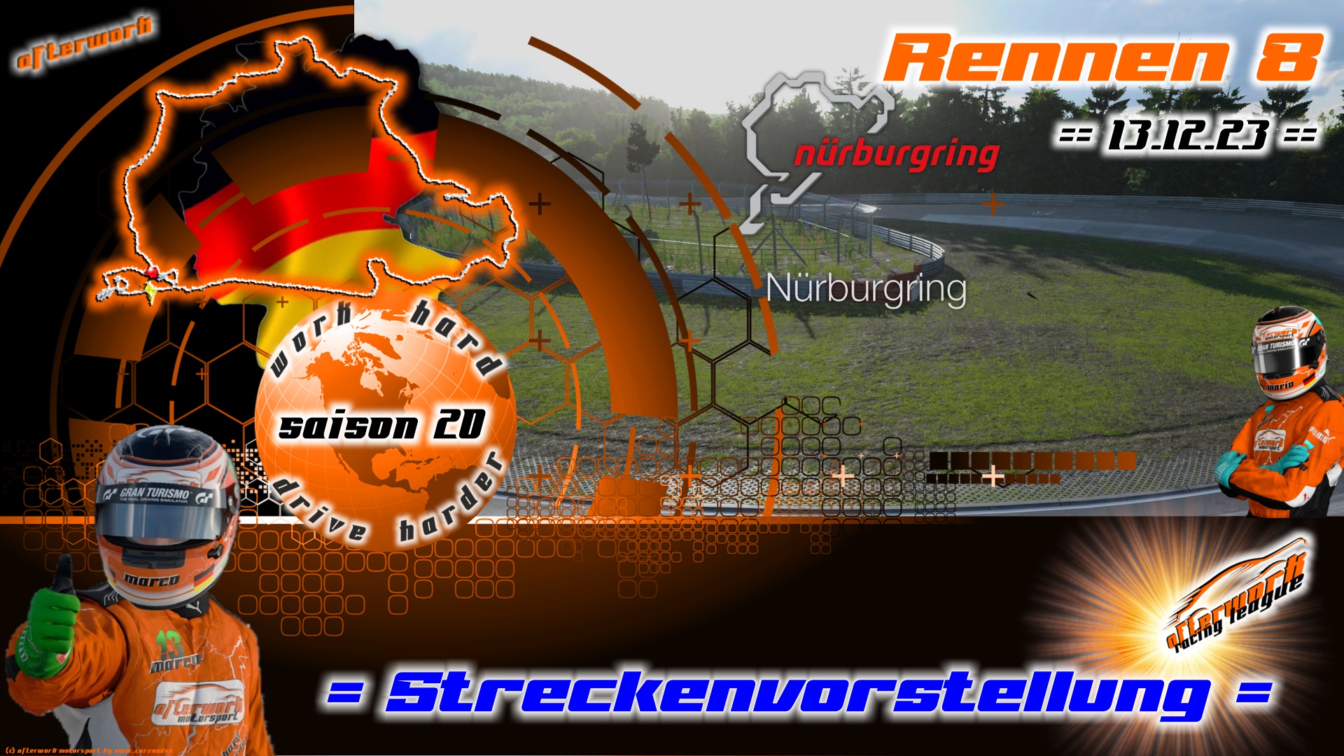 🇩🇪 S20: Rennen 8 🌧️ - 13.12.: Nürburgring (Langstrecke) 🇩🇪