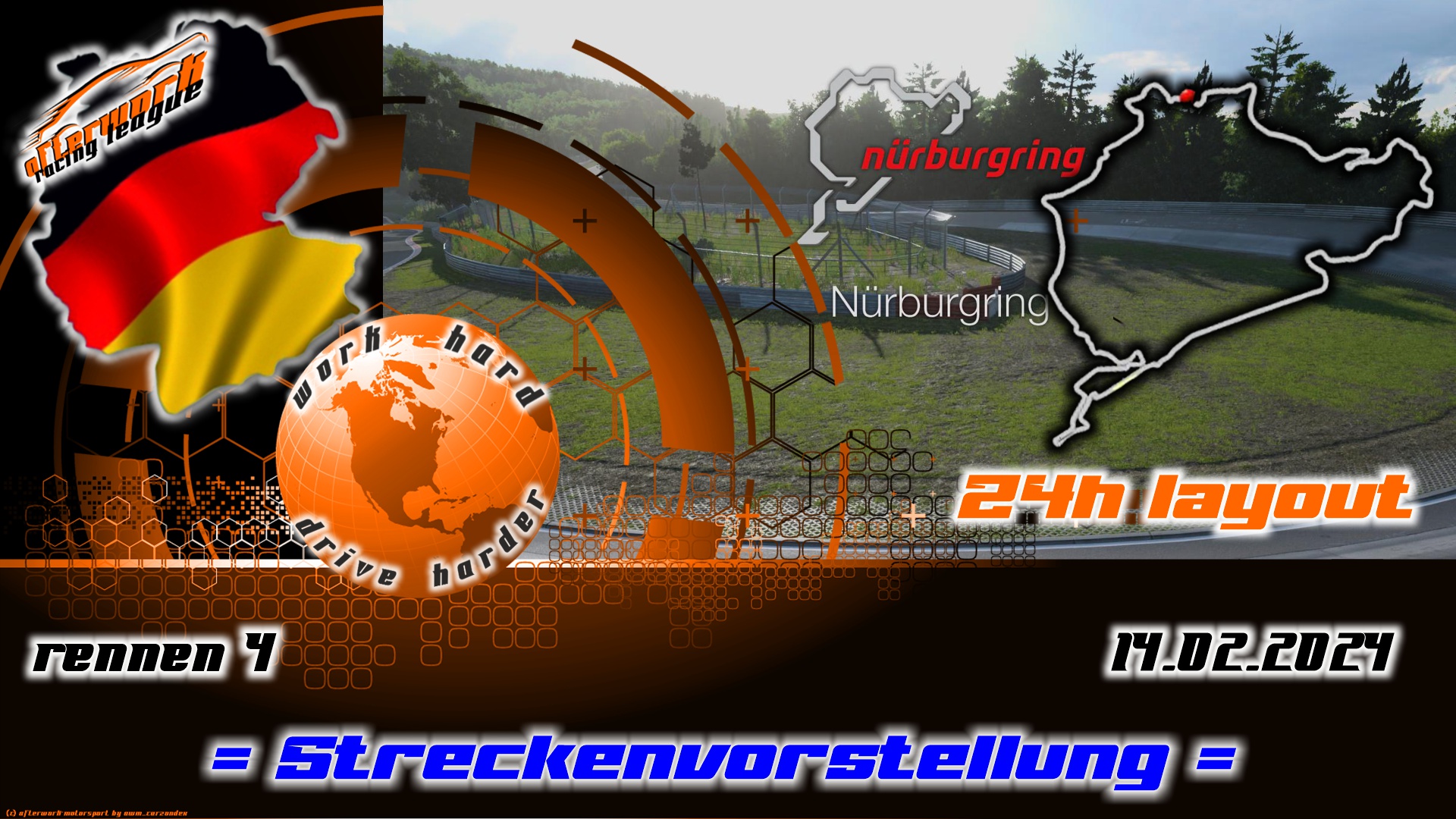 🇩🇪 Rennen 4 🌧️ - 14.02.: Nürburgring (24h Variante) 🇩🇪 
