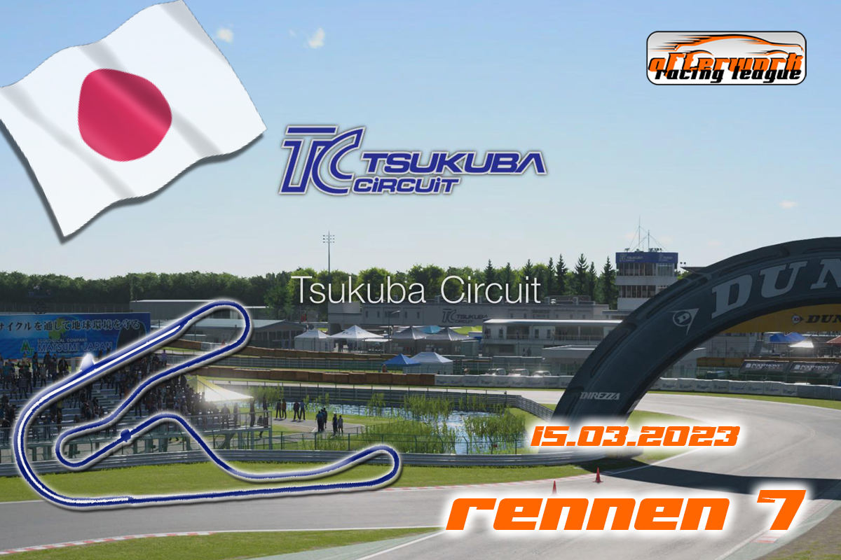 🇯🇵 Saison 17 -  Rennen 7: Tsukuba