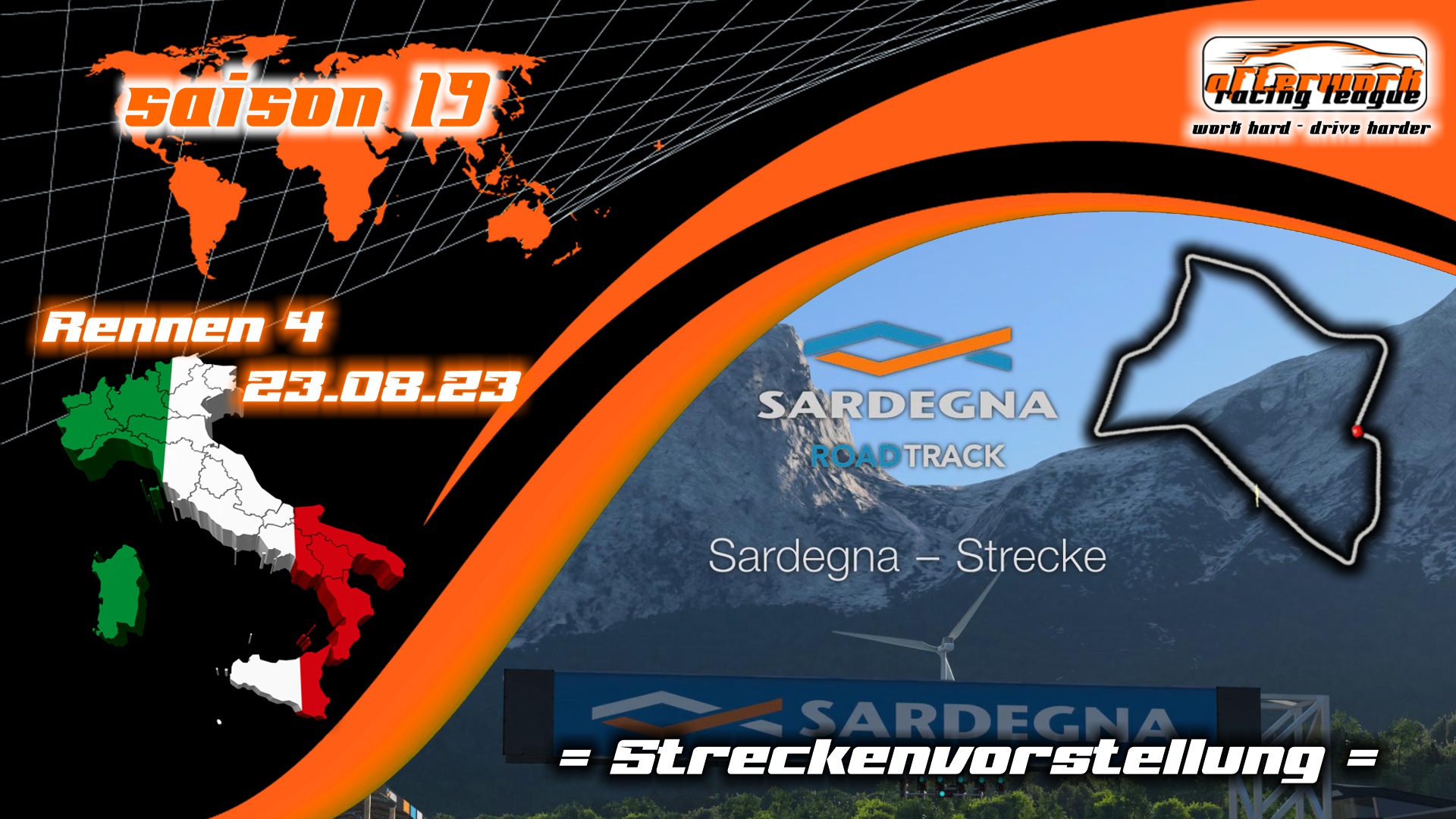 🇮🇹 Rennen 4 -  23.08.: Sardegna - Layout A 🇮🇹 